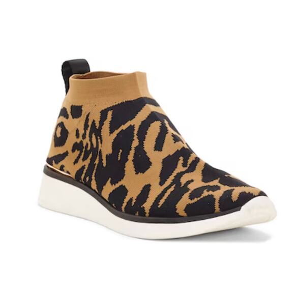 Louise et Cie Shoes - Louise Et Cie Breyson Leopard Print Ankle Pull On Sneaker Size 8.5